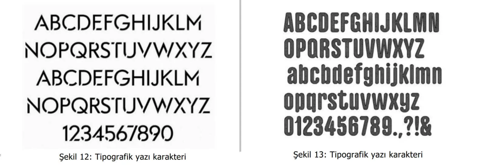 tipografik yazı karakter örnekleri-polatlı patent